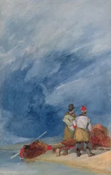Stormigt väder, ca 1831-3